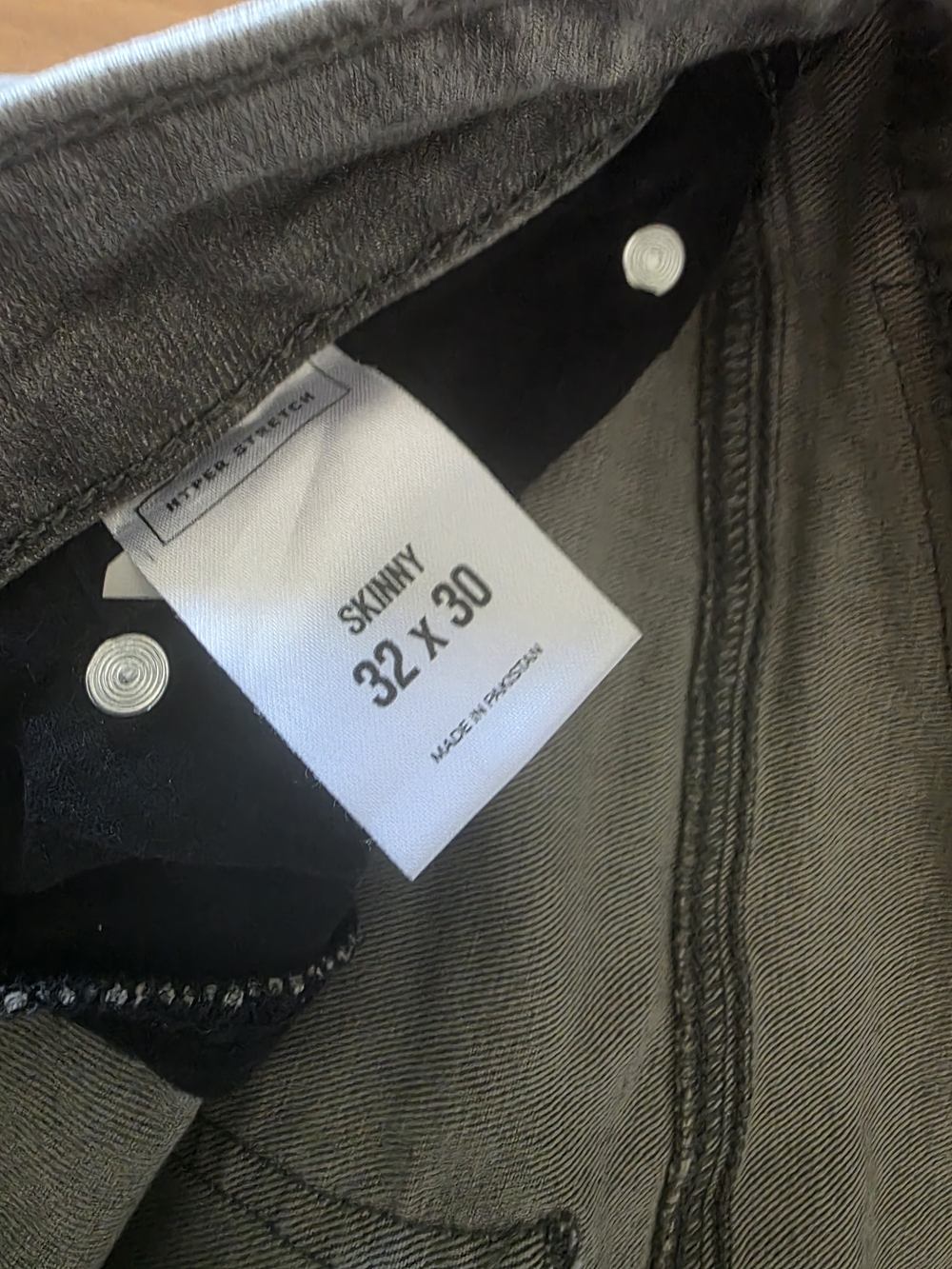 Express Grey Skinny Jeans